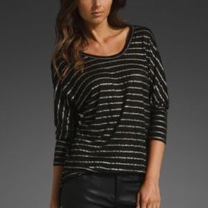 Joie Ashlee Striped Linen Tee
